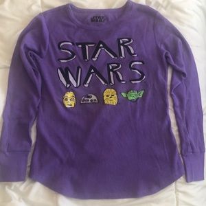 Womens Star Wars thermal 2pc pajama set